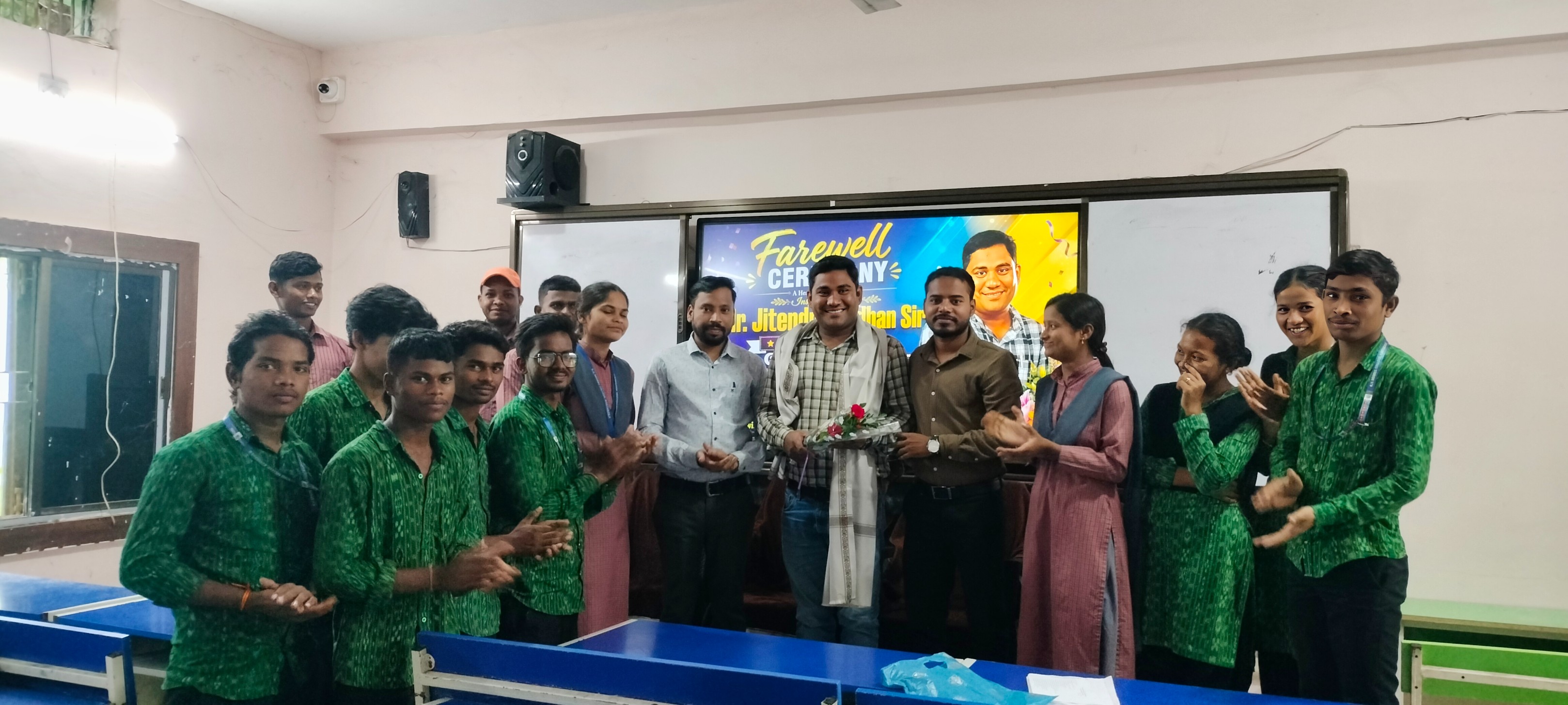 Farewell Ceremony of Mr. Jitendra Padhan Sir